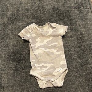 Gerber Beige Camo Kids Bodysuit